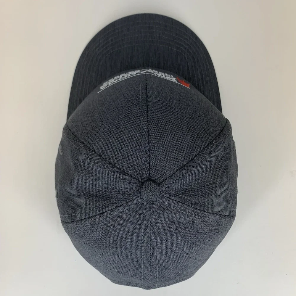 Oklahoma Pipe Sales Hat Gray OSFM Adjustable Strap Fahrenheit Baseball Cap